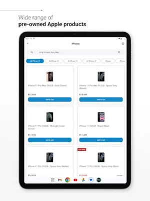 Buy pre-owned Apple products android App screenshot 2